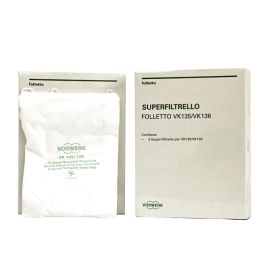 Sacchetti Per Aspirapolvere Vorwerk Folletto VK135 VK136 - Con Filtri E Profumini A Scelta, Kit Ricambio