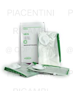 SACCHETTI SOTTOVUOTO FOLLETTO VK 120-VK 121-VK 122-VK130-VK 131-VK 135-VK 136-VK 140-VK 150  MIX (3PZ)