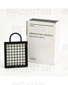 MICROFILTRO IGIENICO HEPA  FOLLETTO VK 131-VK 130