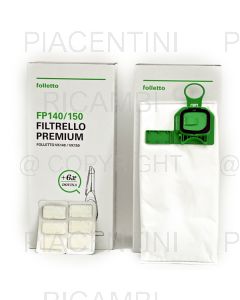 SACCHETTI FOLLETTO VK 140-VK 150 CON PROFUMINI DOVINA (6 PZ)