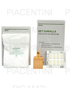 SET FARFALLA FOLLETTO VK 135-VK 136