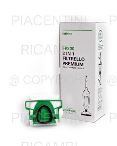 SACCHETTI FOLLETTO VK 200 FILTRELLO PREMIUM (6PZ)